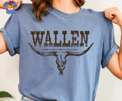 Comfort Colors Wallen Western T-shirt Retro Wallen Western