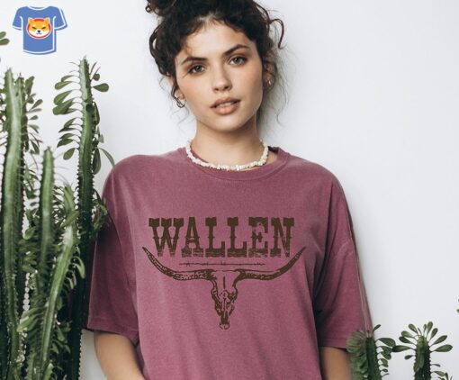 Comfort Colors Wallen Western T-shirt Retro Wallen Western