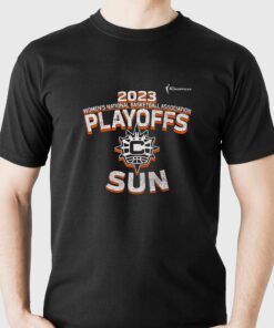 Connecticut Sun Stadium Essentials 2023 Wnba Playoffs Dust T-shirt