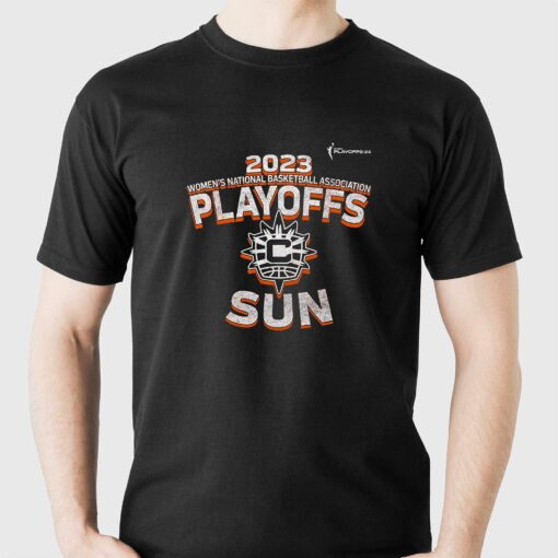 Connecticut Sun Stadium Essentials 2023 Wnba Playoffs Dust T-shirt