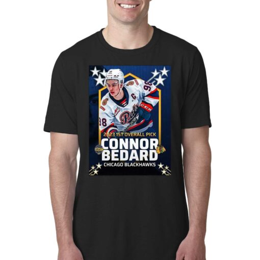 Connor Bedard Chicago Black Hawks 2023 Shirt