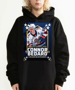 Connor Bedard Chicago Black Hawks 2023 Shirt 3