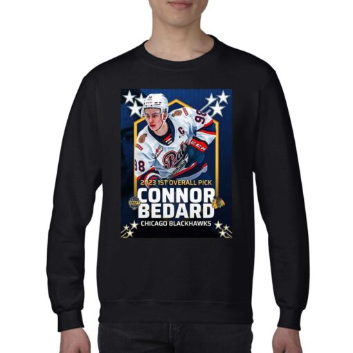 Connor Bedard Chicago Black Hawks 2023 Shirt