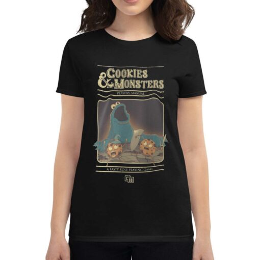 Cookies Monsterd Players Manual A Tasty Role Playing Game T-shirt