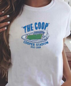Cooper Stadium The Coop T-shirt Cooper Stadium The Coop T-shirt