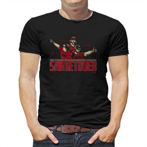 Corbin Caroll Lourdes Gurriel Jr And Zac Gallen Snaketober Shirt