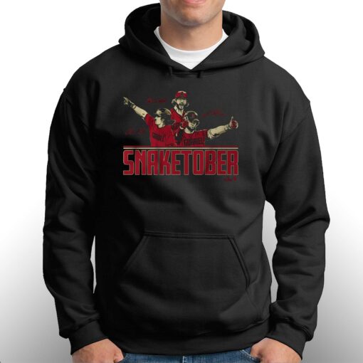 Corbin Caroll Lourdes Gurriel Jr And Zac Gallen Snaketober Shirt