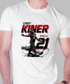 Corey Kiner Stadium 21 Cincinnati Bearcats Shirt Corey Kiner Stadium 21 Cincinnati Bearcats Shirt