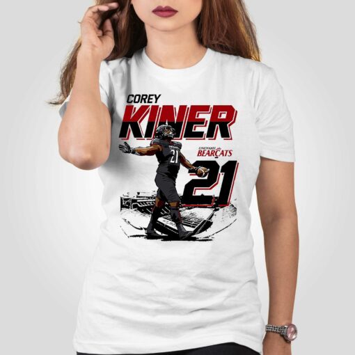 Corey Kiner Stadium 21 Cincinnati Bearcats Shirt