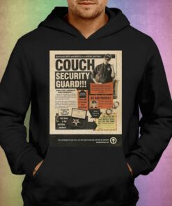 Couch Security Guard T-shirt 2 Couch Security Guard T shirt 3