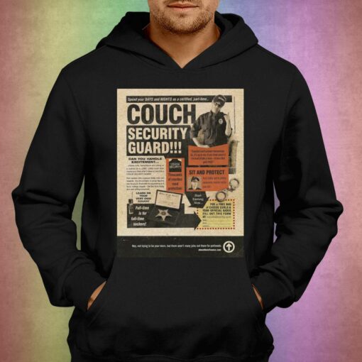 Couch Security Guard T-shirt