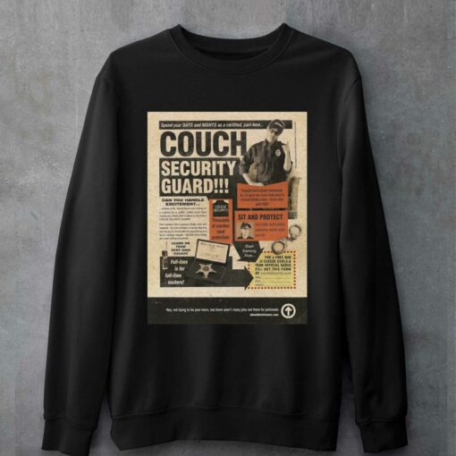 Couch Security Guard T-shirt