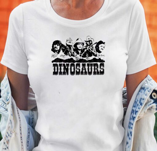 Country Music Legends Dinosaurs Shirt