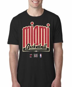 Court Culture Classic Miami Basketball Fleece Crewneck T-shirt Court Culture Classic Miami Basketball Fleece Crewneck T-shirt