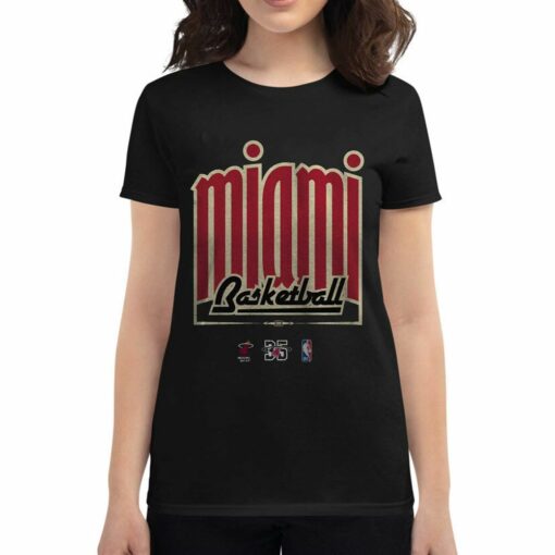 Court Culture Classic Miami Basketball T-shirt