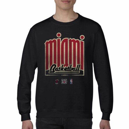 Court Culture Classic Miami Basketball T-shirt