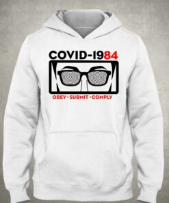 Covid-1984 Obey Submit Comply T-shirt 2 Covid 1984 Obey Submit Comply T shirt 3