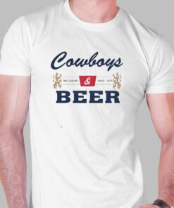 Cowboys And Beer Vintage Vibe Shirt Cowboys And Beer Vintage Vibe Shirt