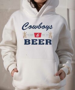 Cowboys And Beer Vintage Vibe Shirt 3