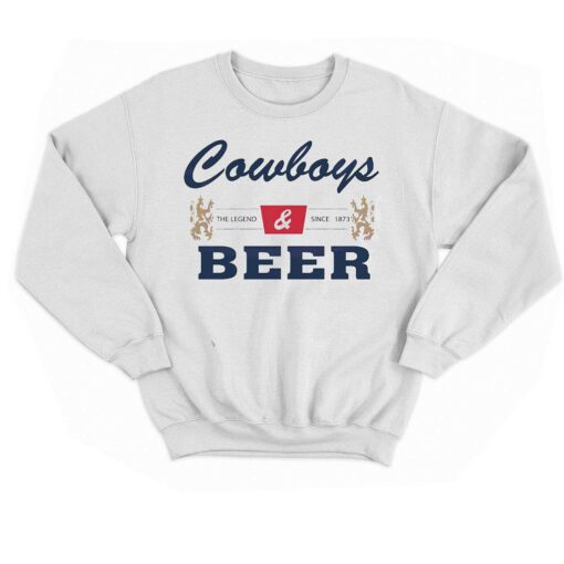 Cowboys And Beer Vintage Vibe Shirt