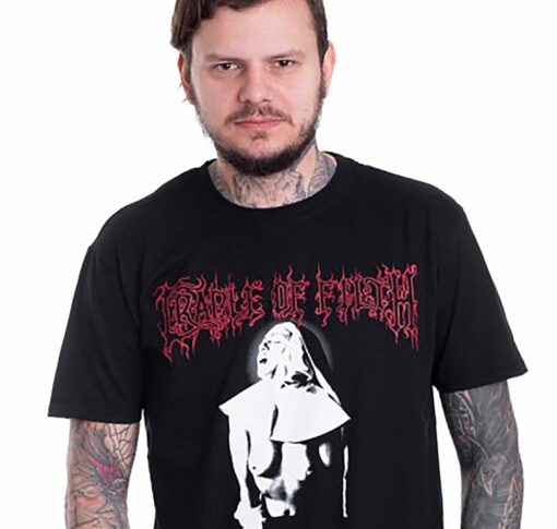 Cradle Of Filth Vestal Masturbation Jesus Is A Cunt Shirt