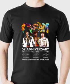 Cream Band 57th Anniversary 1966 – 2023 Thank You For The Memories T-shirt 3 Cream Band 57th Anniversary 1966 2023 Thank You For The Memories T shirt 4