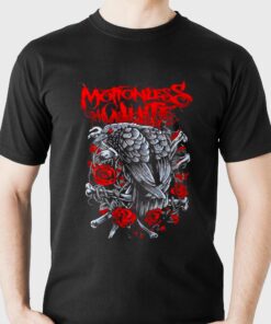Creatures Black Birds Rose Motionless Shirt