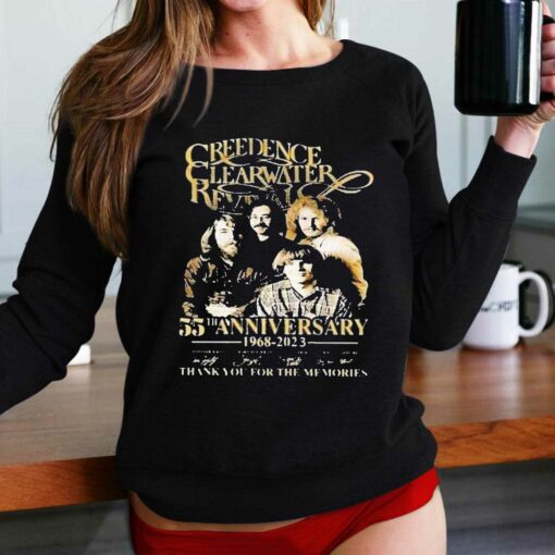 Creedence Clearwater Revival 55rd Anniversary 1968-2023 Thank You For The Memories Shirt