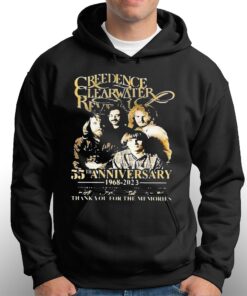 Creedence Clearwater Revival 55rd Anniversary 1968-2023 Thank You For The Memories Shirt 2 Creedence Clearwater Revival 55rd Anniversary 1968 2023 Thank You For The Memories Shirt 3