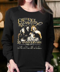 Creedence Clearwater Revival 55rd Anniversary 1968-2023 Thank You For The Memories Shirt 3 Creedence Clearwater Revival 55rd Anniversary 1968 2023 Thank You For The Memories Shirt 4