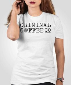 Criminal Coffee Logo Shirt Criminal Coffee Logo Shirt