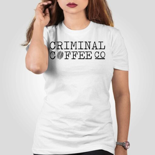 Criminal Coffee Logo Shirt