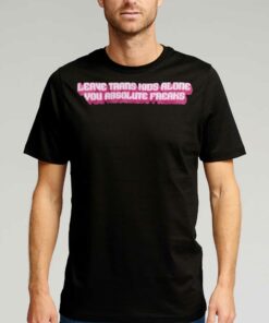 Crooked Leave Trans Kids Alone T-shirt Crooked Leave Trans Kids Alone T-shirt