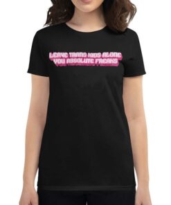 Crooked Leave Trans Kids Alone T-shirt Crooked Leave Trans Kids Alone T-shirt