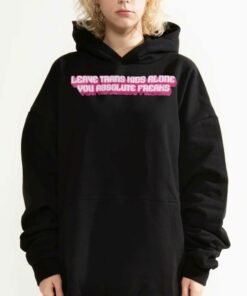 Crooked Leave Trans Kids Alone T shirt 3
