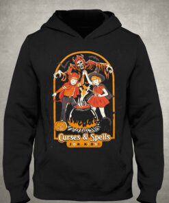 Curses Spells Mineral Wash Boyfriend Fit Girls T shirt 3