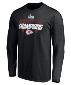 Custom Kansas City Chiefs Super Bowl Lvii Champions Long Sleeve T-shirt Custom Kansas City Chiefs Super Bowl Lvii Champions Long Sleeve T-shirt