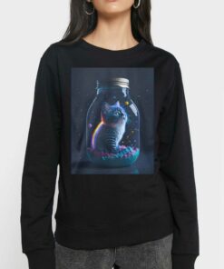 Cute And Classy Cat Printed Shirt 3 Cute And Classy Cat Printed Shirt 4