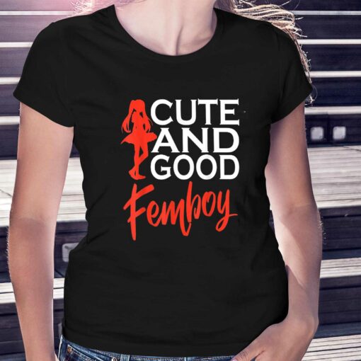 Cute And Good Femboy Anime T-shirt