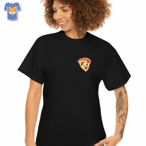 Cute Kawaii Pizza T-shirt Cute Kawaii Modern