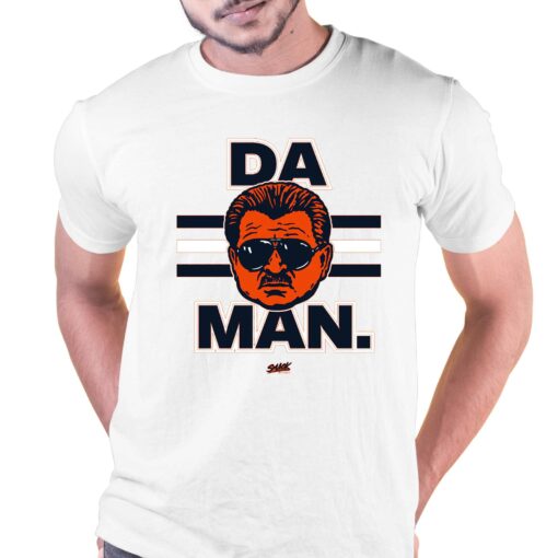 Da Man T-shirt For Chicago Football Fans