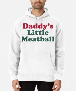 Daddy Little Meatball Italian Ironic T shirt 3