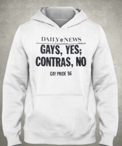 Daily News Gays Yes Contras No Gay Pride 86 Shirt 2 Daily News Gays Yes Contras No Gay Pride 86 Shirt 3