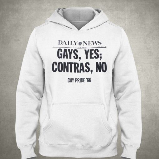 Daily News Gays Yes Contras No Gay Pride 86 Shirt