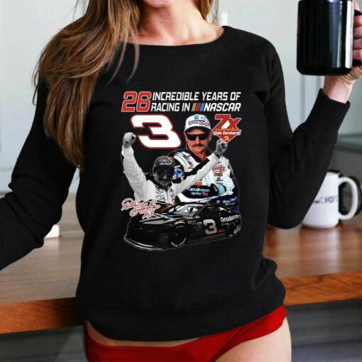 Dale Earnhardt 26 Incredible Years Of Racing T-shirt