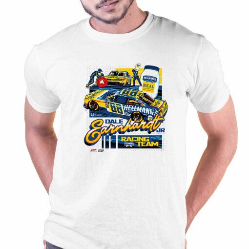 Dale Earnhardt Jr Jr Motorsports Official Team Apparel Hellmann’s T-shirt