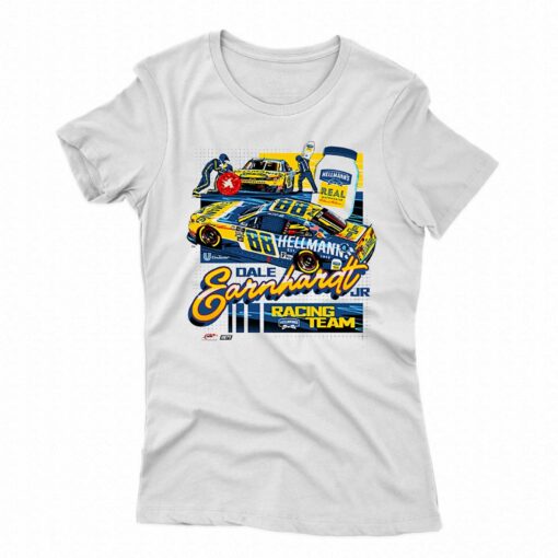 Dale Earnhardt Jr Jr Motorsports Official Team Apparel Hellmann’s T-shirt