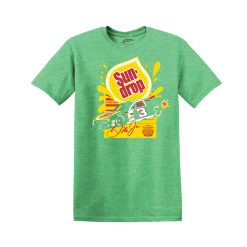 Dale Earnhardt Jr Jr Motorsports Official Team Apparel Sun Drop Car T-shirt