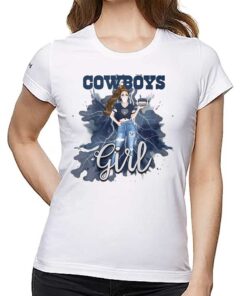 Dallas Cowboys Girl Unisex T-shirt Dallas Cowboys Girl Unisex T-shirt