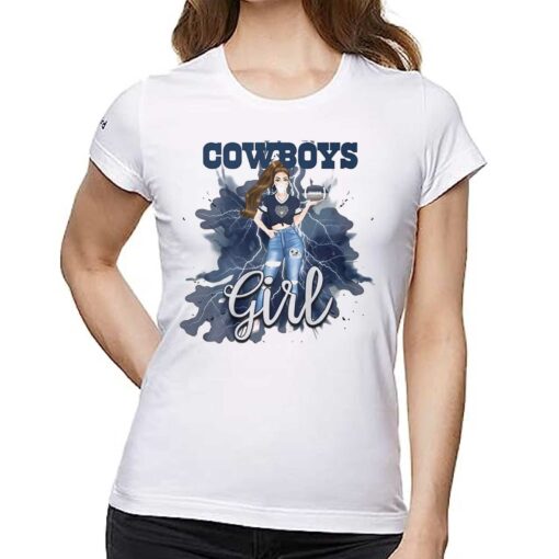 Dallas Cowboys Girl Unisex T-shirt